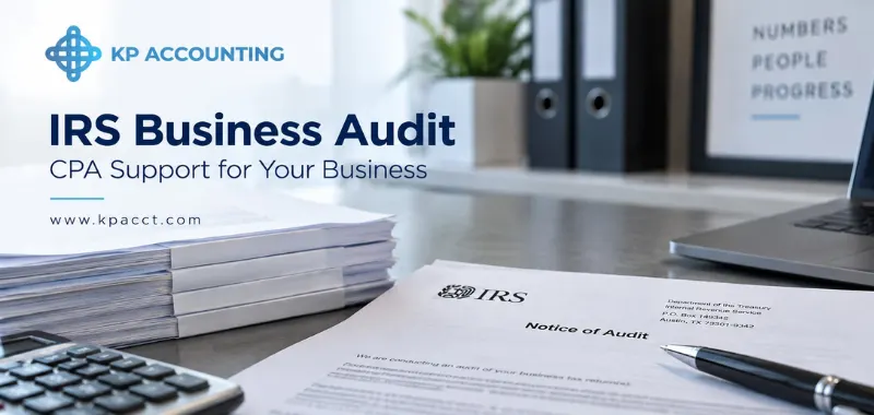 IRS business audit